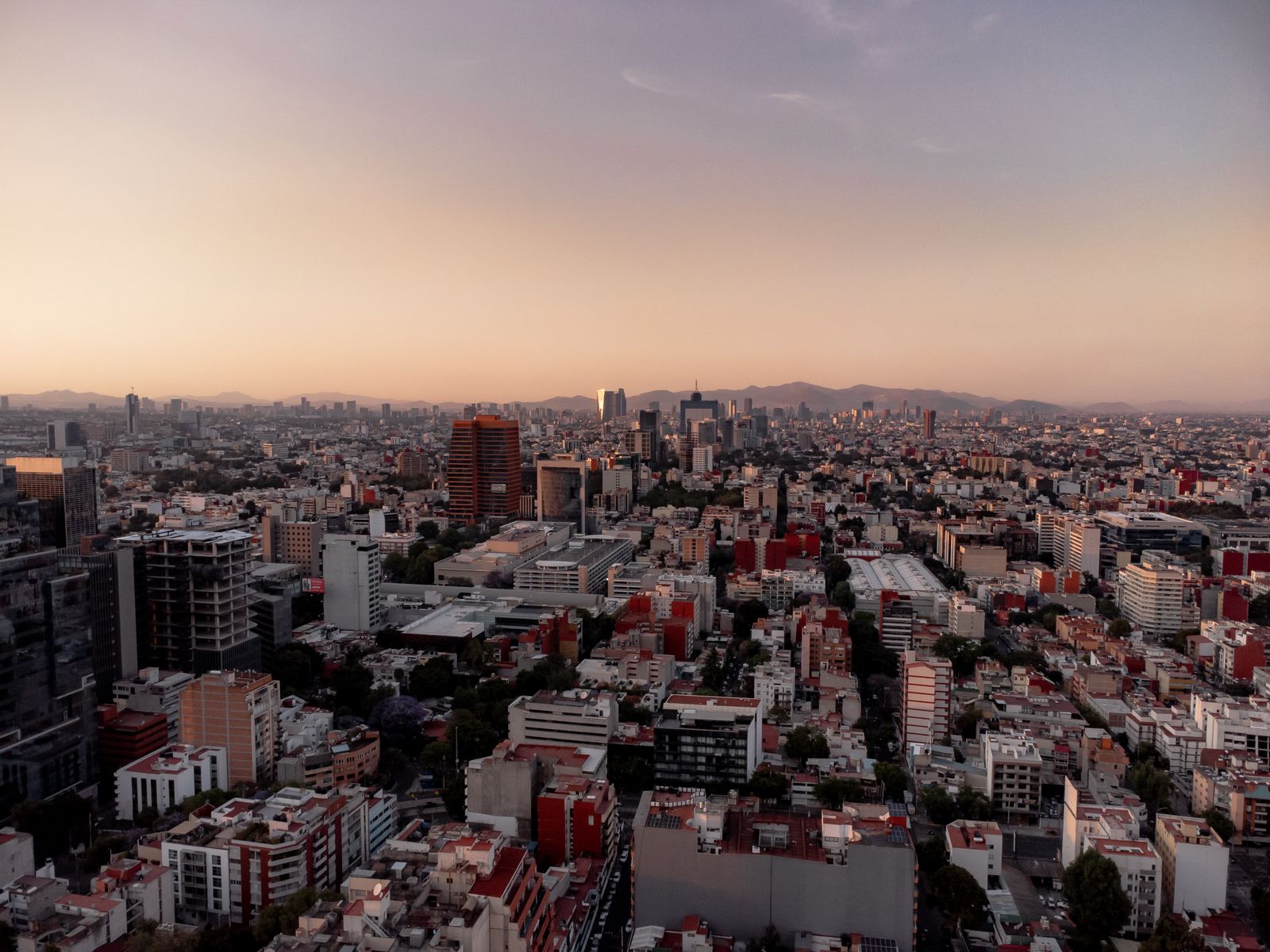 Chegada à Cidade do México
